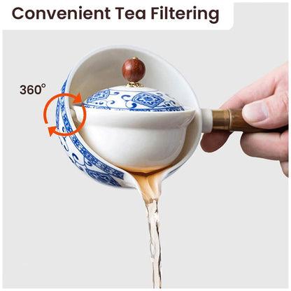 Classic Ceramic Chinese Tea Set