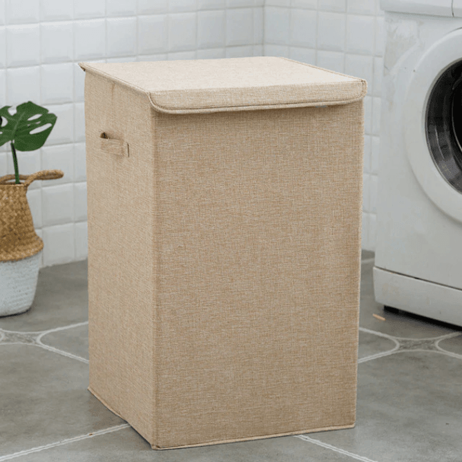 Eco Friendly Woven Laundry Hamper With Lid