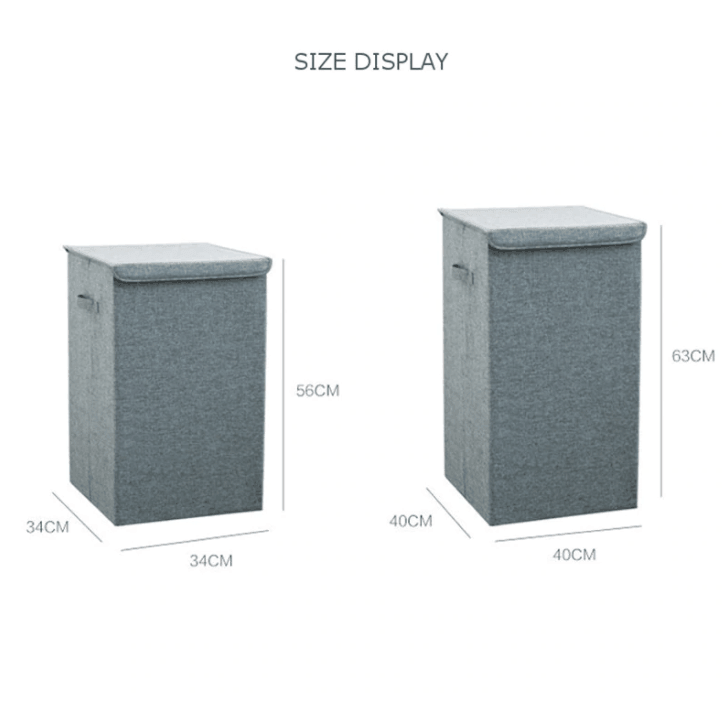 Eco Friendly Woven Laundry Hamper With Lid - Yeezlab