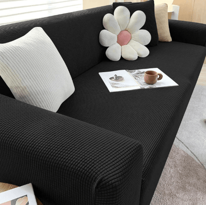 Cozy Jacquard Sofa Slipcover with Grip Bottom