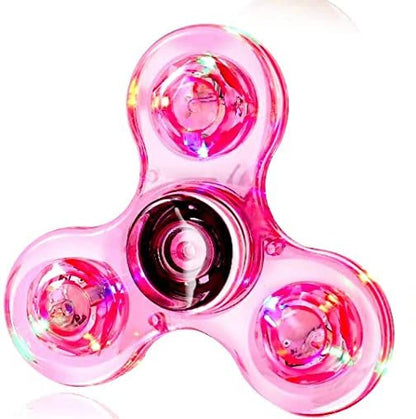 Colorful LED Fidget Spinner Toy