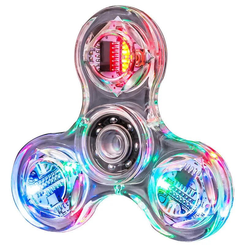 Colorful LED Fidget Spinner Toy - Yeezlab