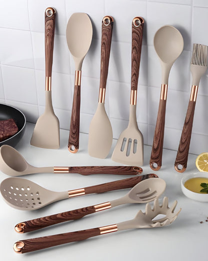 Durable Non-Stick Kitchen Utensil Set for Easy Cooking - Yeezlab