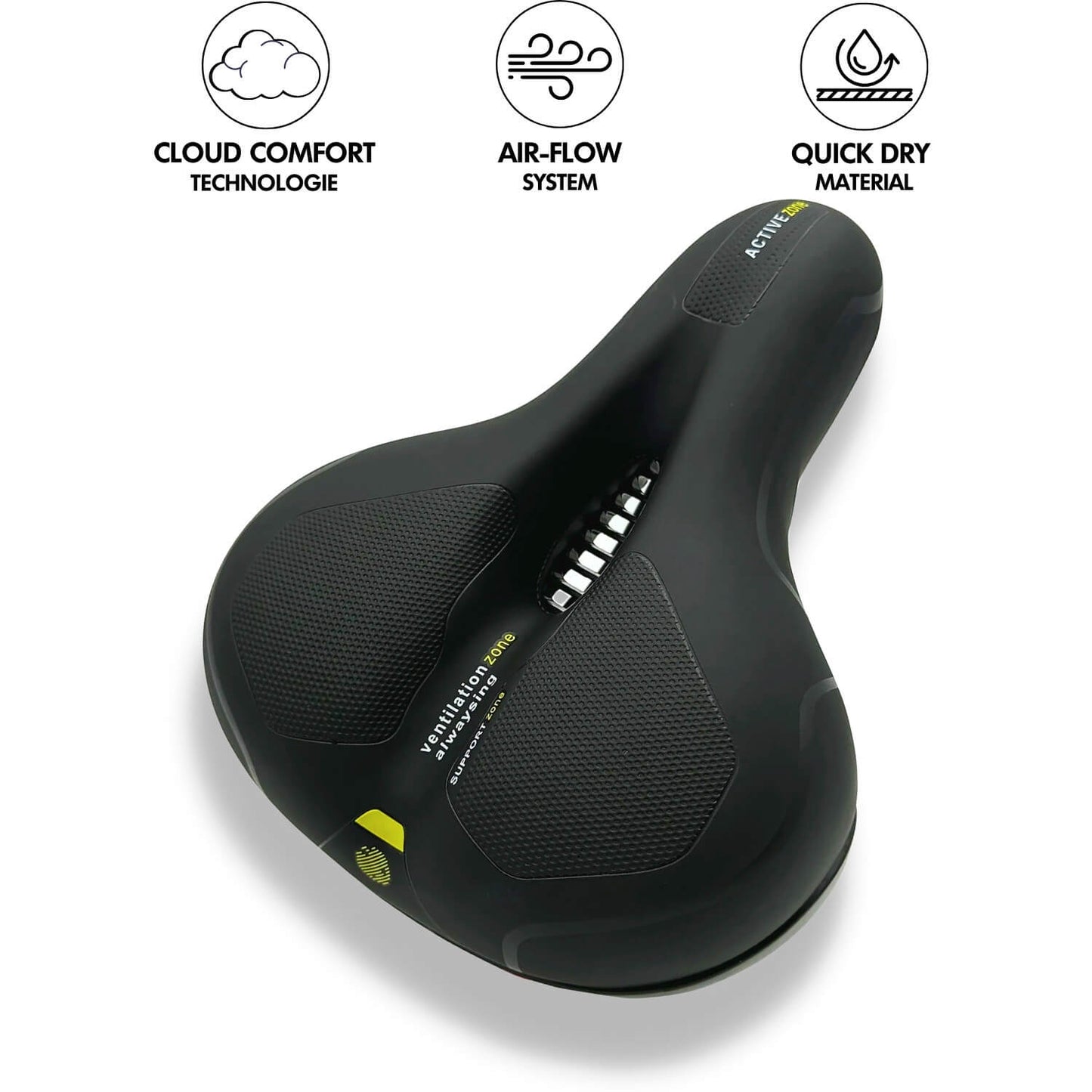 Ultra Comfort Bike Seat for Pain Free Cycling