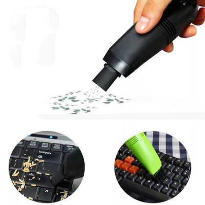 Compact Keyboard Vacuum Cleaner Dust Remover