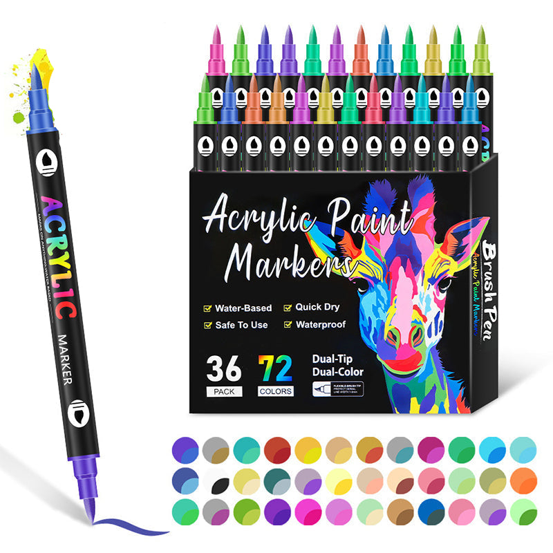Vibrant Art Marker Set
