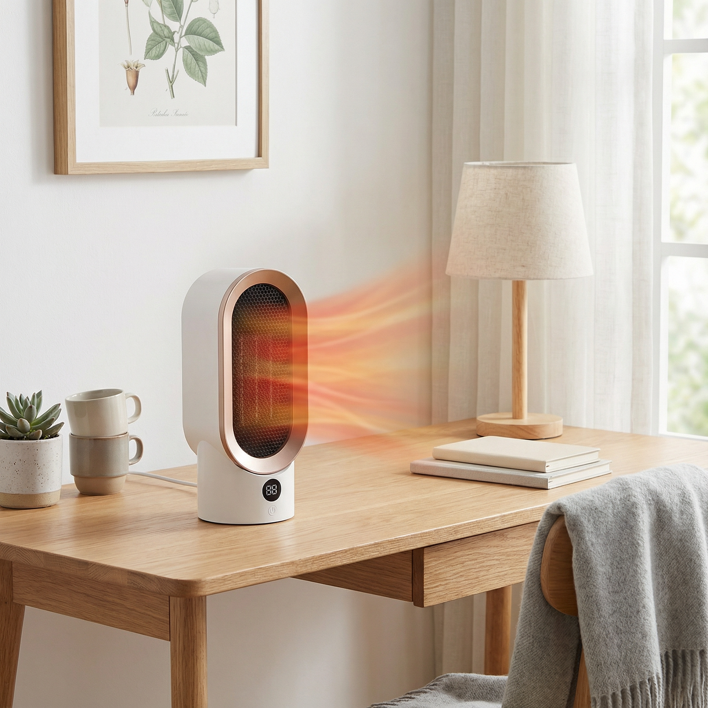 Airwave portable electric fan heater