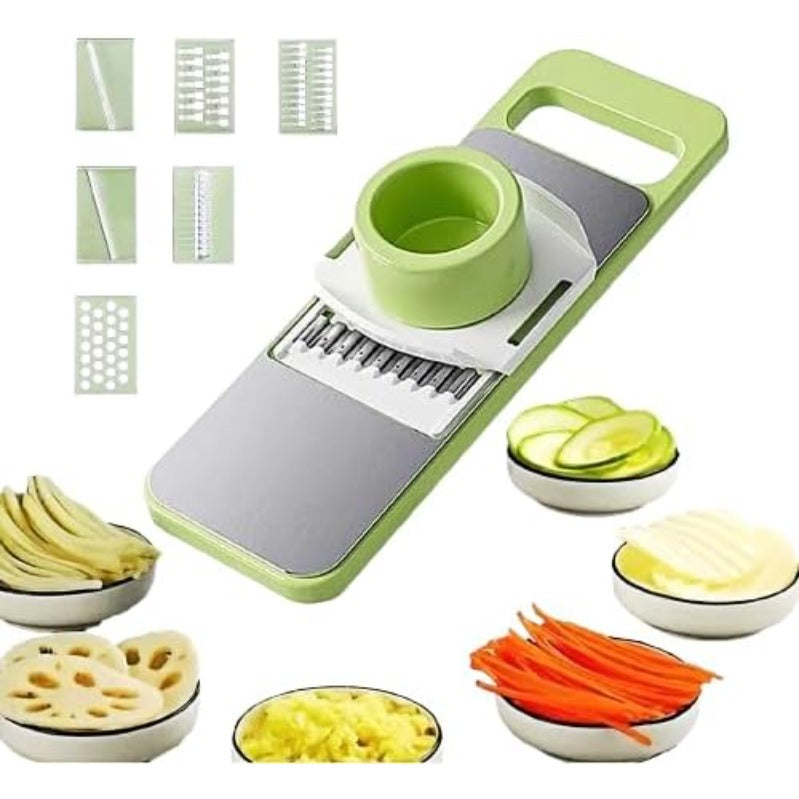 Easy 6-in-1 Vegetable Mandoline Slicer - Yeezlab