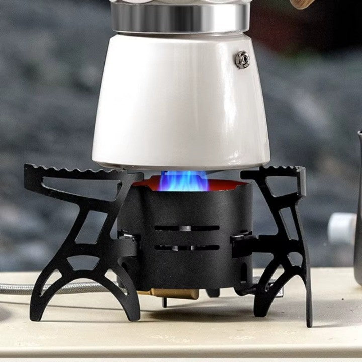 Portable Double Burner Gas Camping Stove