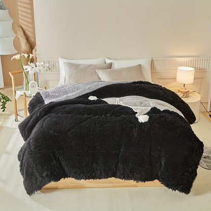 Plush Soft Sheepskin Throw Blanket