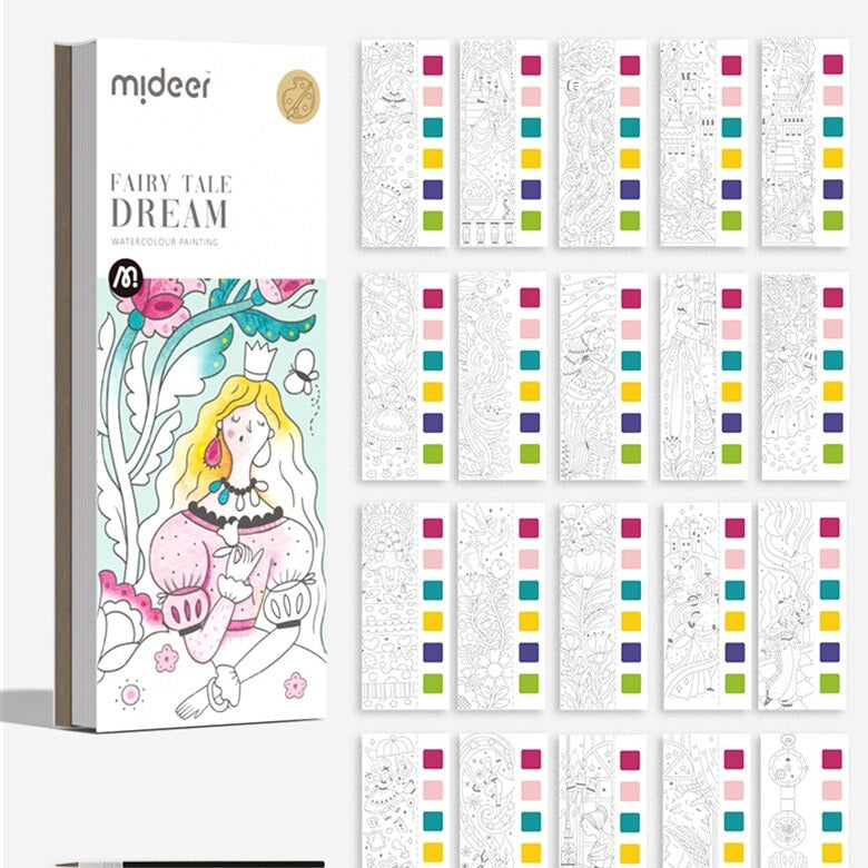 Colorful Children's Watercolor Art Paint Kit - Yeezlab