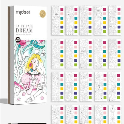 Colorful Children's Watercolor Art Paint Kit - Yeezlab