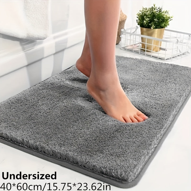 Luxury Plush Bathroom Mat - Ultra Soft Non Slip Bathmat - Yeezlab