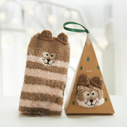 Cozy Christmas Socks Gift Set