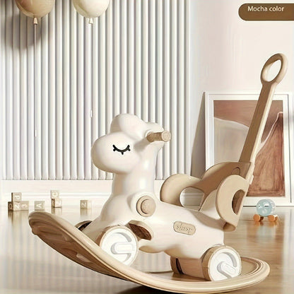 Fun Kids Rocking Horse Balance Bike Trainer