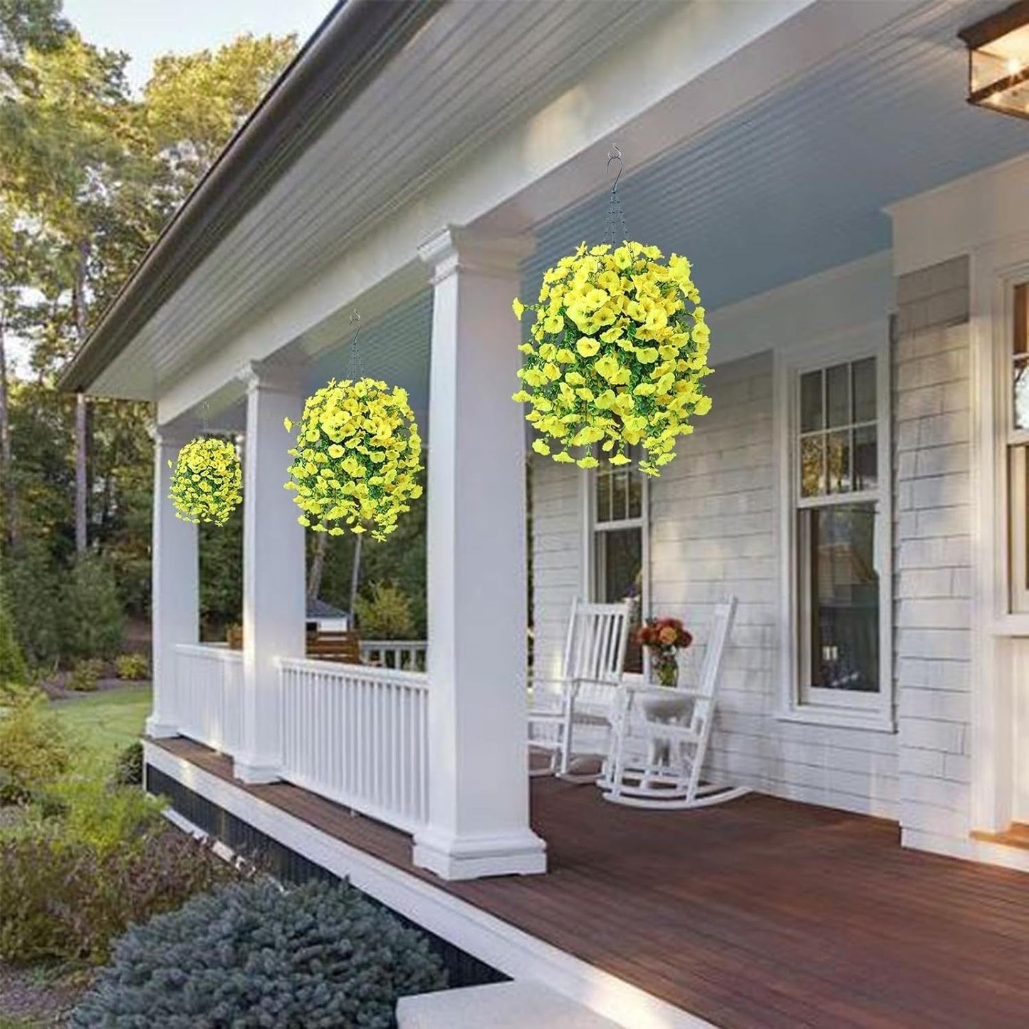 Outdoor UV Hanging Flower Planter