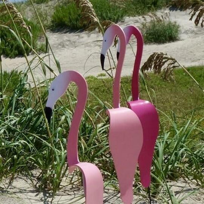 Colorful Pink Outdoor Lawn Ornament