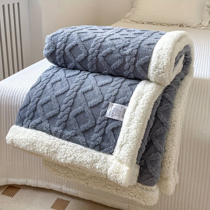 Cozy Plush Throw Blanket for Soft Warmth