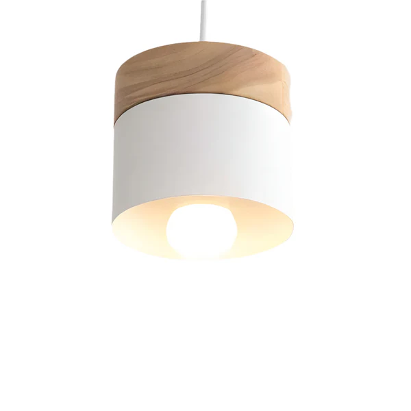 Kid's Room Wooden Pendant Reading Lamp - Yeezlab