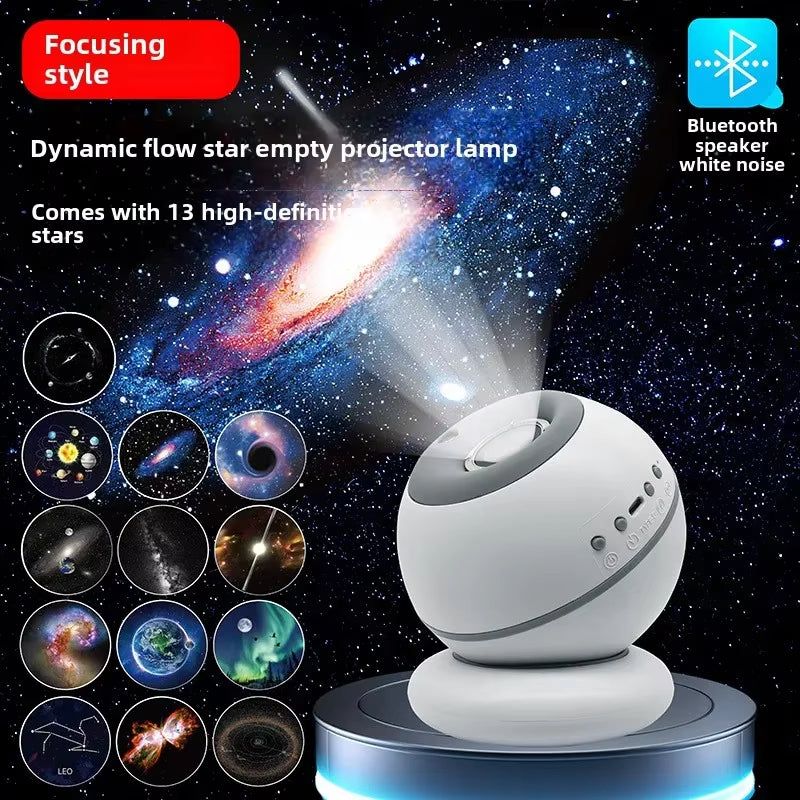 Colorful Galaxy Star Night Light Projector