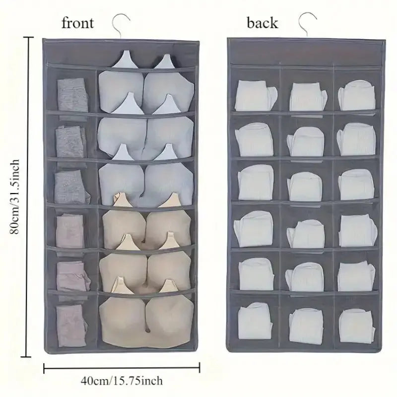 Compact Closet Organizer System