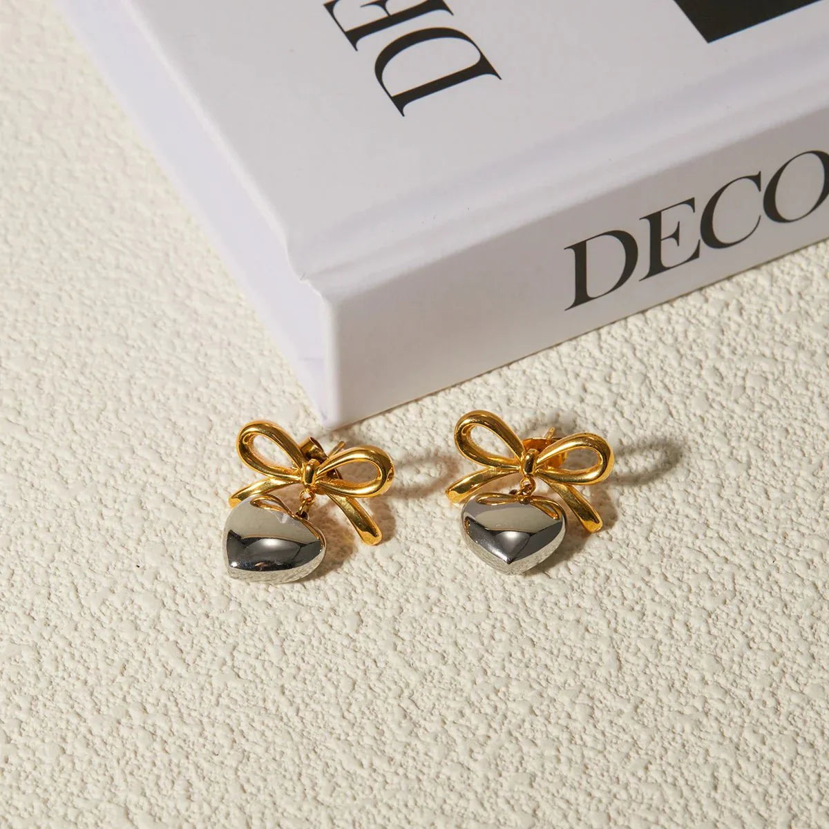Delicate Heart Shape Drop Earrings
