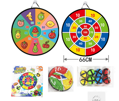 Fun Kids Dart Game Set with Soft Balls