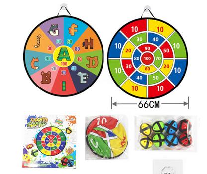 Fun Kids Dart Game Set with Soft Balls