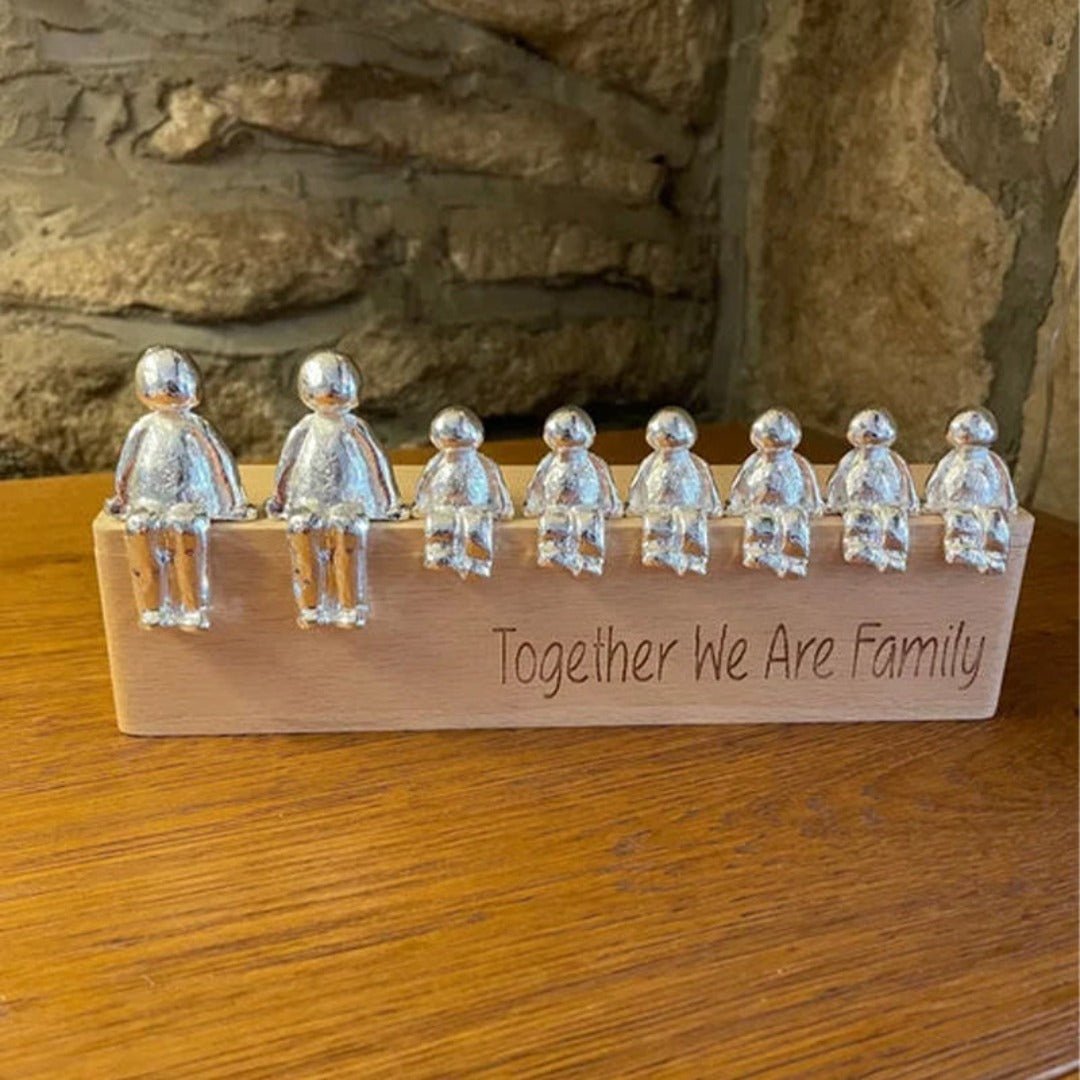 Heartfelt Family Love Sculpture