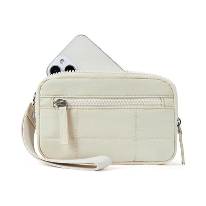 Fashionable Nylon Wristlet Purse with Multiple Pockets - Yeezlab