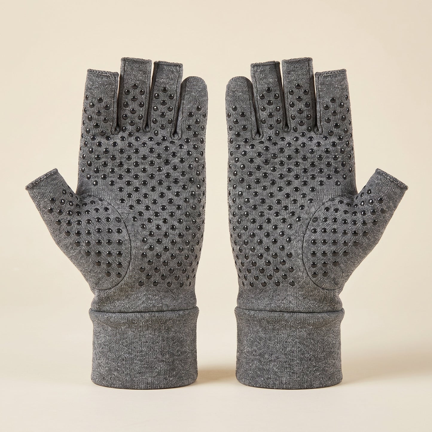 Arthritis Compression Gloves - pair, palms and grip dots