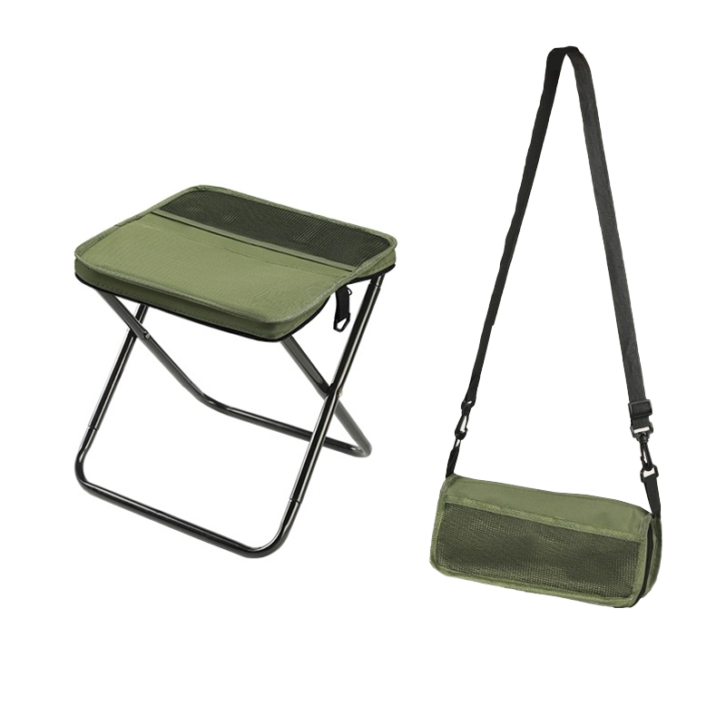 Compact Folding Hiking Backpack Stool