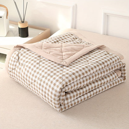 Stylish Plaid Throw Blanket for Chill Nights