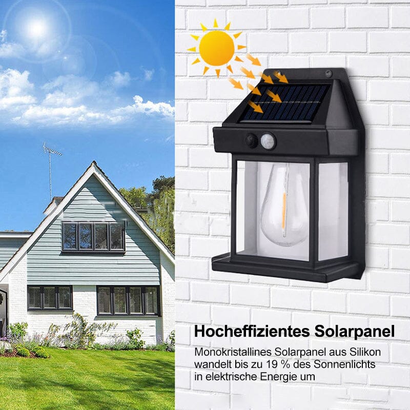 Outdoor Solar Powered LED Wall Lamp - Yeezlab