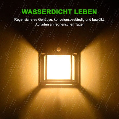 Outdoor Solar Powered LED Wall Lamp