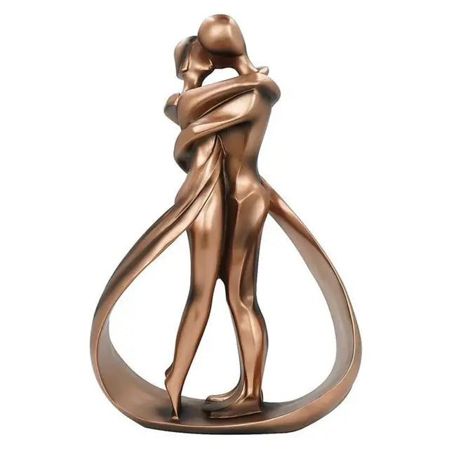 Romantic Couple Figurine Sculpture Decor
