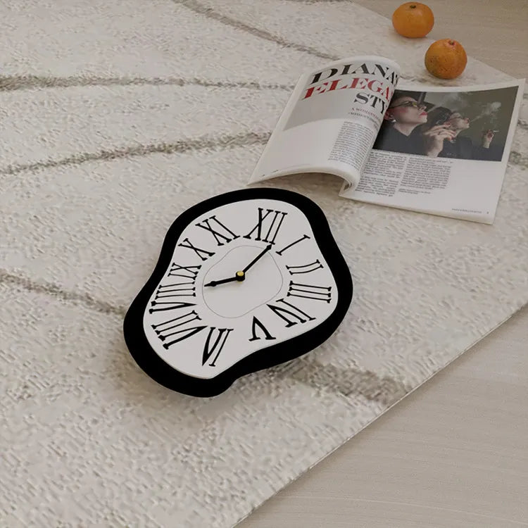 Modern Black Decorative Wall Clock