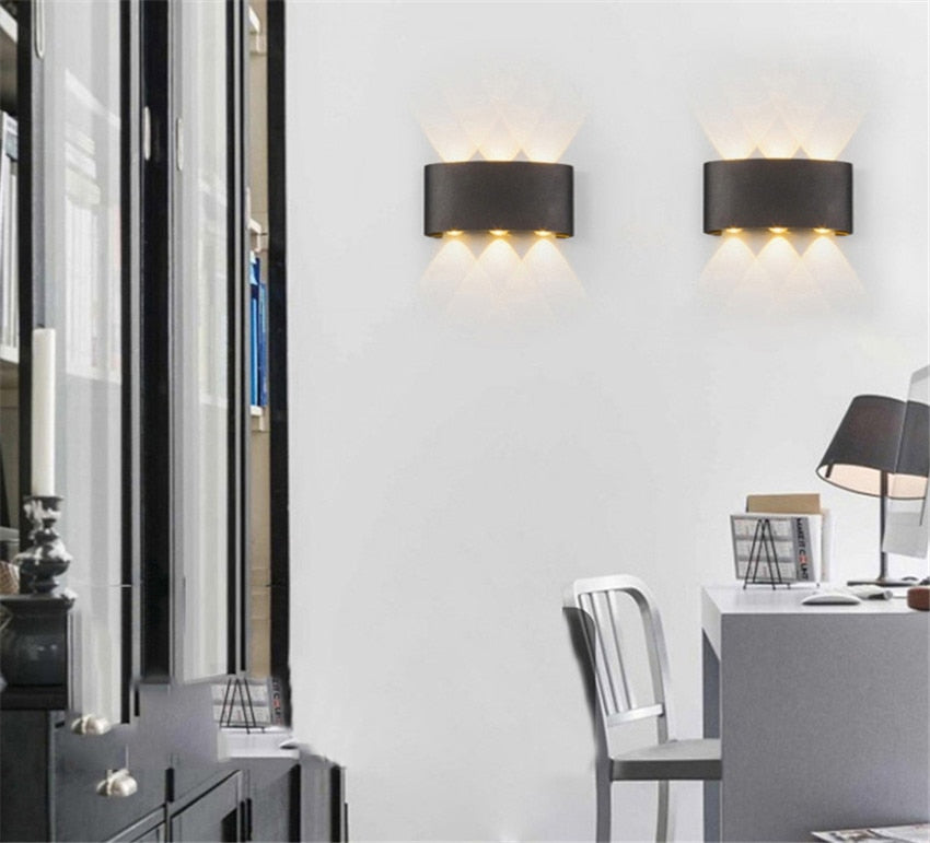 Stylish LED Wall Light Waterproof Indoor Outdoor Use - Yeezlab