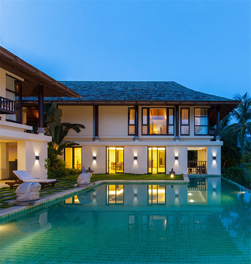Stylish LED Wall Light Waterproof Indoor Outdoor Use