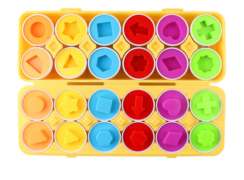 Fun Learning Shape Eggs for Kids