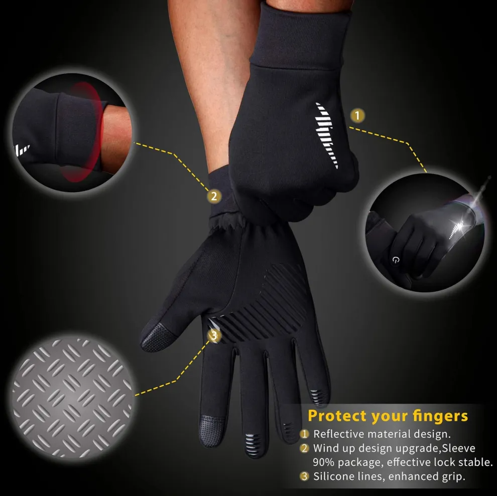 Warm Touch Screen Winter Gloves