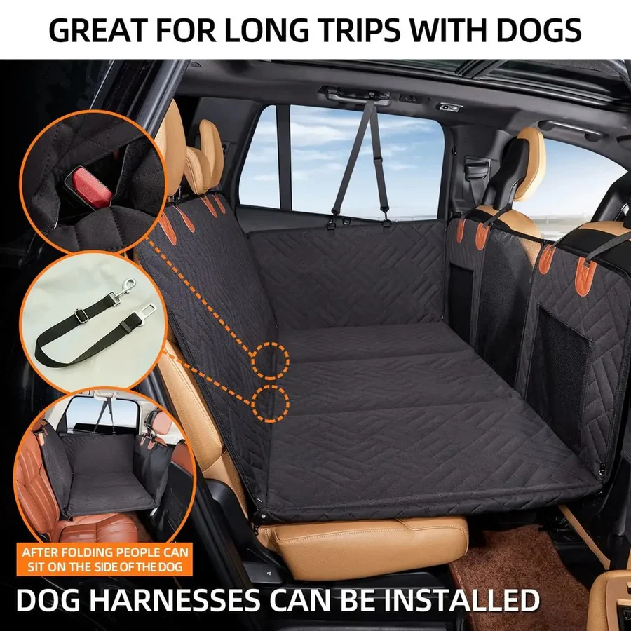 Sturdy Pet Car Seat Extender for Dogs