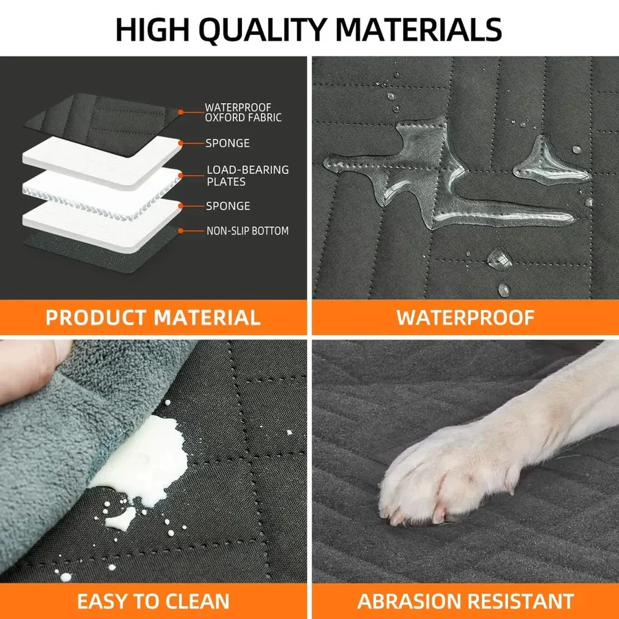 Sturdy Pet Car Seat Extender for Dogs