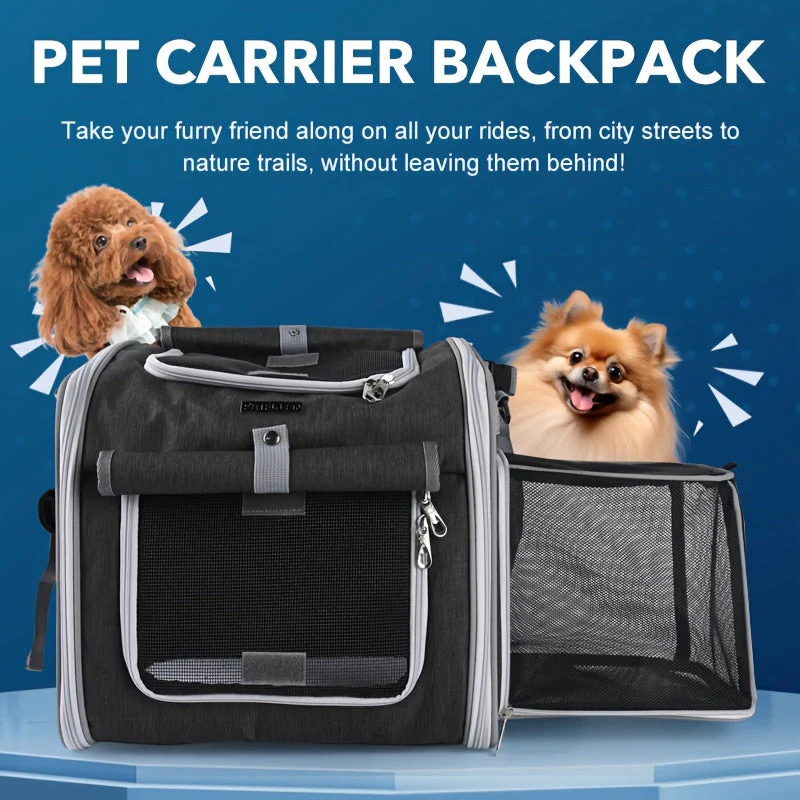 Collapsible Pet Bike Carrier Basket