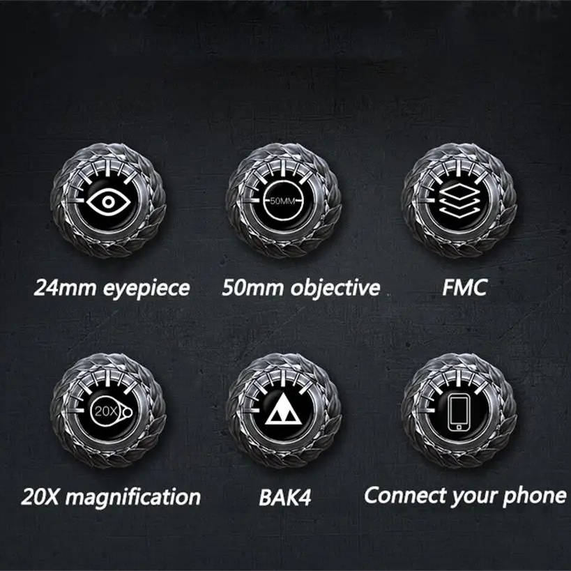 High Power Distance Binoculars