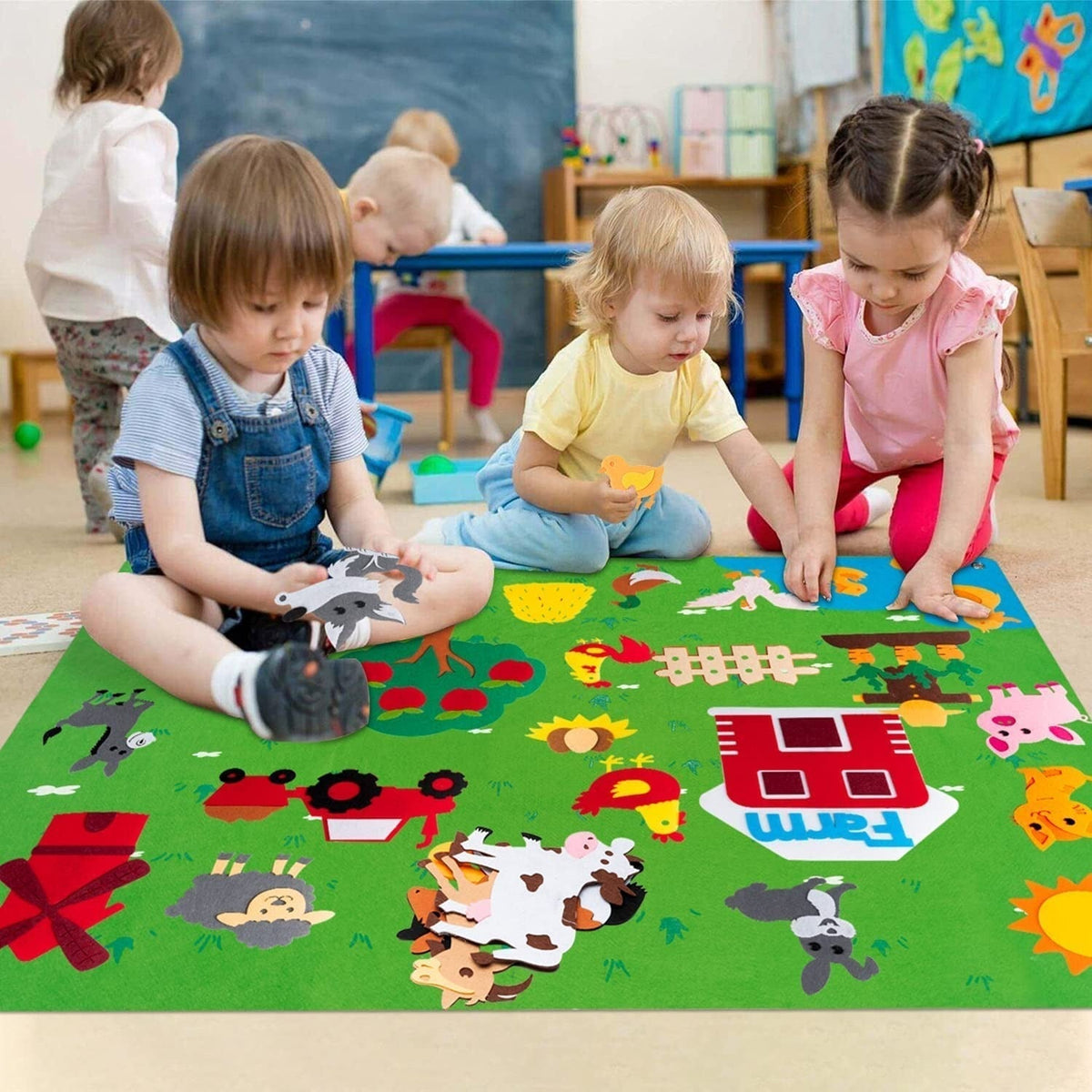 Fun Animal Learning Board for Kids
