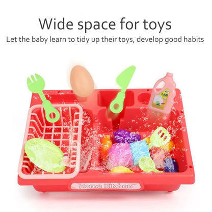 Fun Play Kitchen with Water Play and Cooking Tools