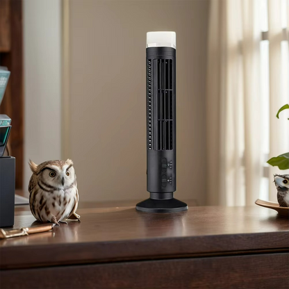 Slim Quiet Bladeless Tower Fan