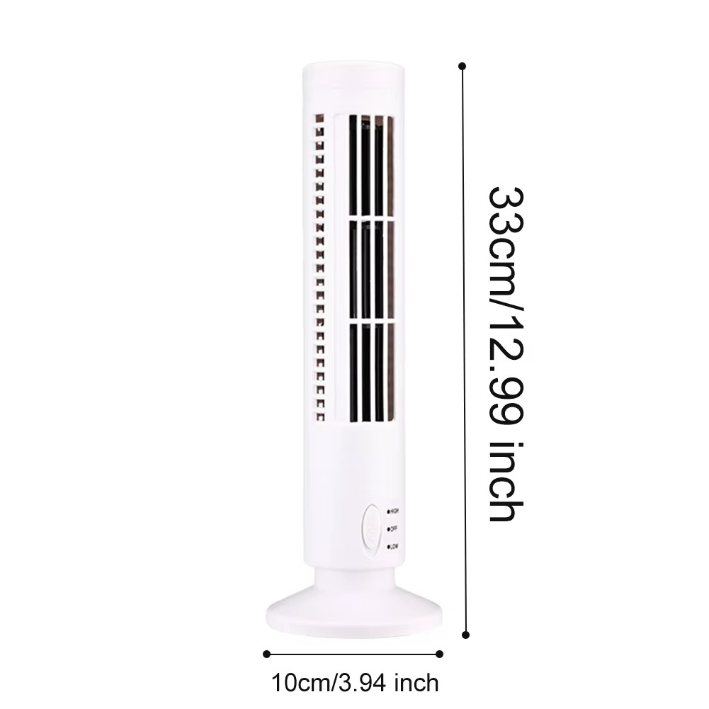 Compact Silent Bladeless USB Fan