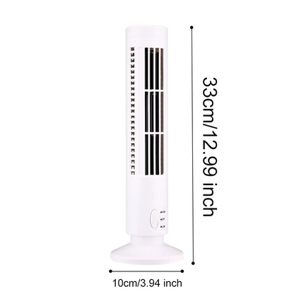 Compact Silent Bladeless USB Fan